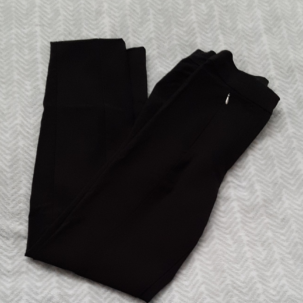 H&M Black Ponte High-Rise Leggings